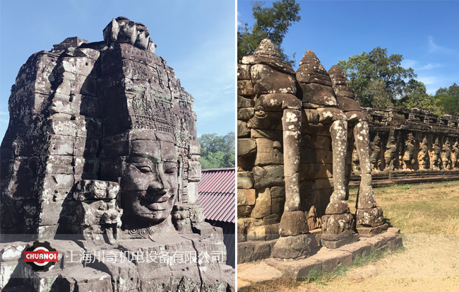 上海盈彩-柬埔寨之旅-巴戎寺 战象台